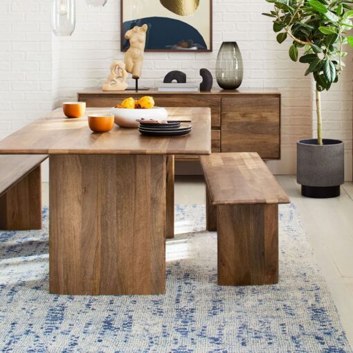 Bàn Ăn Gỗ Xoài Nguyên Khối (72", 86", 120") - Ảnh 3