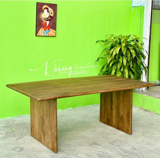 Bàn Ăn Gỗ Xoài Nguyên Khối (72", 86", 120") - Ảnh 4
