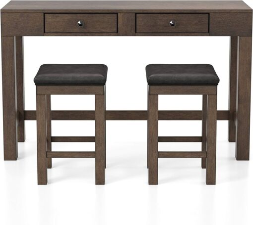 Bộ làm việc 4 món bằng gỗ Biebel Storage. - Ảnh 2