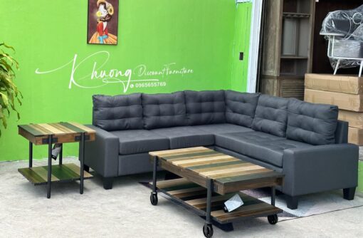Ghế sofa hình chữ L hiện đại cho phòng khách - Ảnh 5