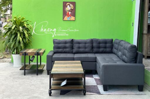 Ghế sofa hình chữ L hiện đại cho phòng khách - Ảnh 2