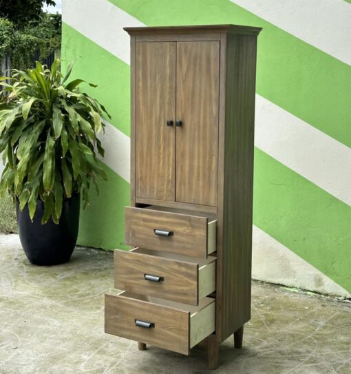 Tủ Lưu trữ Brisbane 24" màu gỗ sồi xám phong hóa - Ảnh 2