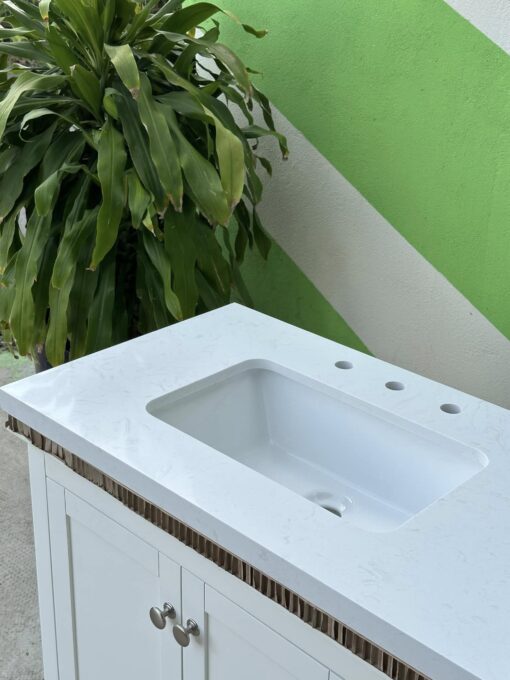 Bộ chậu rửa đôi đứng Deborah 72" - Ảnh 5