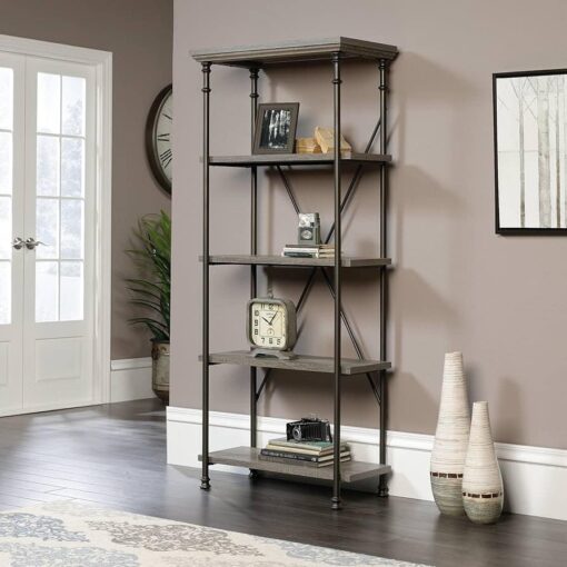 Tủ sách mộc mạc hiện đại công nghiệp cổ điển iNSPIRE Q Myra của Classic - Ảnh 6