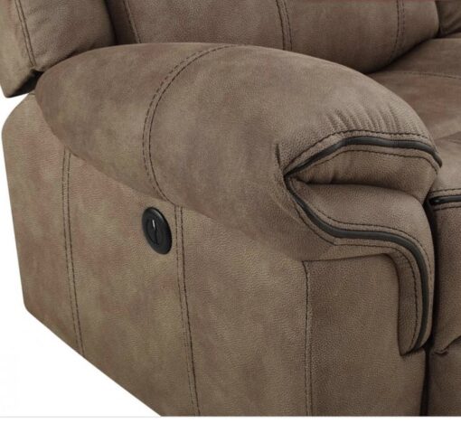 GHẾ SOFA NGẢ LẠI MEMPHIS BROWN - Ảnh 2