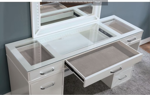 Bộ đồ trang điểm phòng ngủ - Ảnh 2