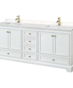 Bộ chậu rửa đôi đứng Deborah 72"